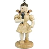 kurzrockengel orgel  Blank Kurzrockengel mit Mikrophon, Natur - 6,6 cm
