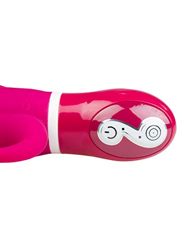 Close2You Flores Piccolo Bordo - zachte vibrator met 7 vibratiemodi, stille stimulator met clitoris-prikker, massagestaaf met prikkelgroeven en muziek, roze - Afbeelding 7