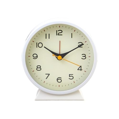 Reloj de escritorio silencioso y luminoso con alarma y esfera de alta claridad