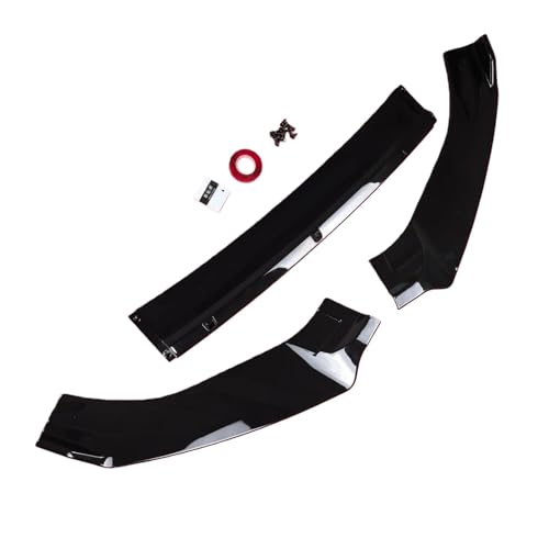 Diffuseur avant Audi S3 8P FL finition miroir noir laqué kit carrosserie premium