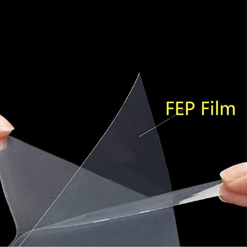 FEP-filmblad Vervangende ontgrendelingsfilms 280x200x0.15mm voor UV DLP LCD SLA Hars 3D-printers 5 stks, goed elektrisch… - Image 8