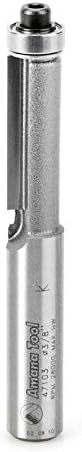 Amana Tool - 47103 Carbide Tipped Flush Trim 3/8 Dia x 1" x 3/8 Shank