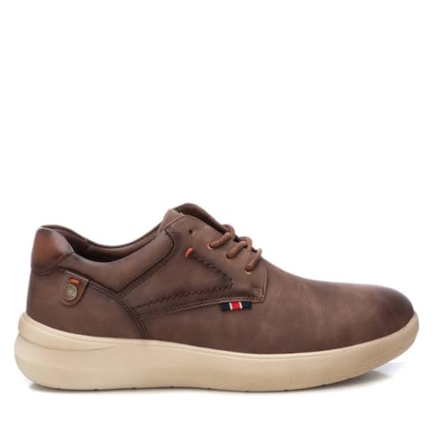 REFRESH - Zapatos Casual Hombre Camel - Calzado Cómodo y Versátil - Moda Casual - Modelo 17214003 (Talla 42)