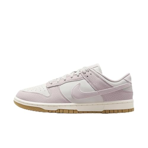 Nike Dunk Low Premium Next Nature Women's Shoes (FN6345-001, Light Bone/Gum Light Brown/Sail/Platinum Violet) Size 10.5