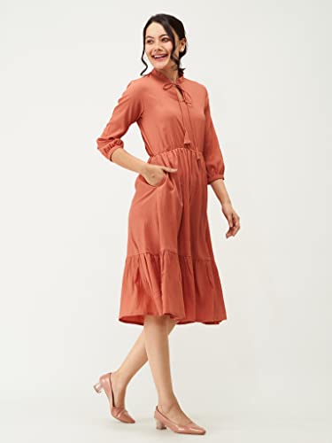 Image of AASK Women Fit and Flare Dress