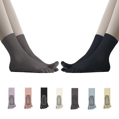 [Amzbag] ���K�\�b�N�X �s���e�B�X �C���y5�{�w�E3D����~�߁E�Y���Ȃ�3D�q�[���z ���K�C�� �O���b�v�\�b�N�X pilates socks �h���΍� �ʋC�� �R�ۖh�L ���� �F�����Ȃ� ���΍� ������� �����^��/����p �_���X �o���G �W���u��