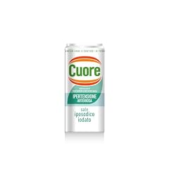 Cuore, Sale Iposodico Iodato, Formato da 180 g, Ridotto Apporto Di Sodio