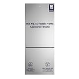 Electrolux 453L Frost Free Inverter Double Door Refrigerator, Bottom Freezer, TasteLockAuto & TasteGuard Technology, Stainless Steel, UltimateTaste 500, EBE4502C-S