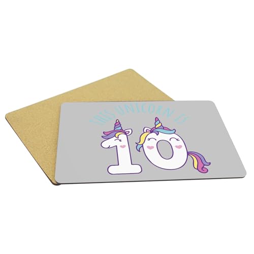 Napperons liège licorne souples pour protéger la table des taches et des rayures - 5
