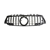 Front Kühlergrille Para Benz Clase A W177 A200 Parrilla Parachoques Delantero Parrilla Carreras A180 W177 Gt Diamon Grill 18-22-Año Malla Delantera Kühlergrill(Black GT cam 2019)
