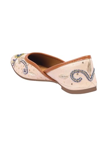 Image of SilverArrow Ethnic Embroidery Jutti with Beautiful Design for Women & Girls