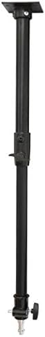 METTLE Teleskop-Deckenstativ Wandstativ Teleskop-Arm 40-70 cm bis 3,5 kg Anschluß: 5/8" Wechselspigot 1/4" u. 3/8" Gewinde Fotostudio-Stativ Lampenstativ Leuchtenstativ für Studioleuchte, Studioblitz
