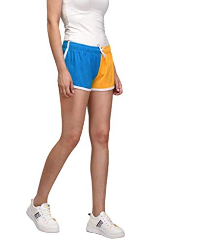 Image of KOTTY Women's Night Shorts(LightYellow&LightBlue,34)