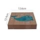 Enwye 4-in-1-Wildtier-Puzzle, geeignet Jungen und Mädchen im Alter von 1–4 Jahren (Meerestiere)