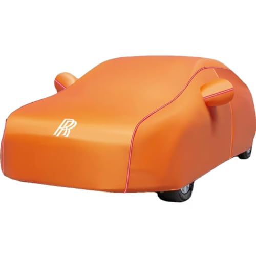 Bâche pour Rolls Royce Ghost 2020-2023 housse de garage orange étanche