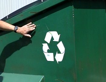 Recycle Sign Stencil (12 inch)