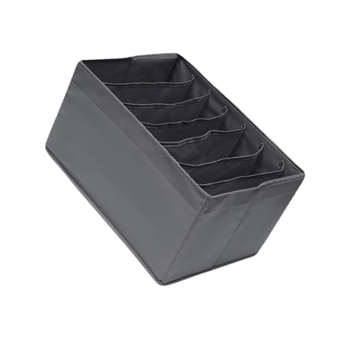 Vaguelly Caja De Almacenamiento De Ropa Interior y Calcetines Organizador Con Compartimentos Contenedor De Almacenamiento Para Ordenar