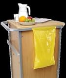 50 Stück Universal gelb Nachttisch-Abfallbeutel 29x42 cm
