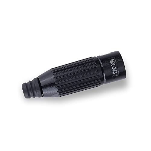 Image of MX 3 Pin XLR Microphone pin Pure Copper Nickel Plated for High Conductivity microphone (3-pin microphone male XLR, Pack of 10, Male Connector)