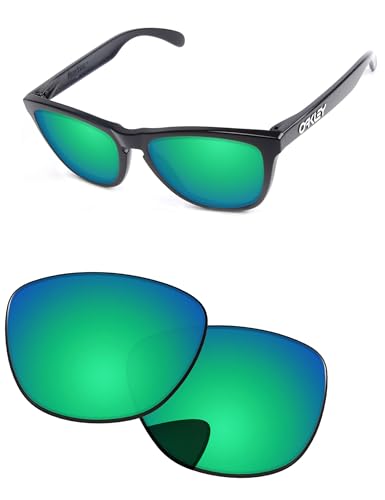 Image of Replacement Lenses for Oakley Frogskin OO9013 55mm Sunglass - Precision Fit, UV Block & Impact Resistant