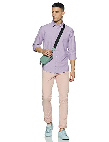 Image of Indian Terrain Mens Slub Casual Shirt