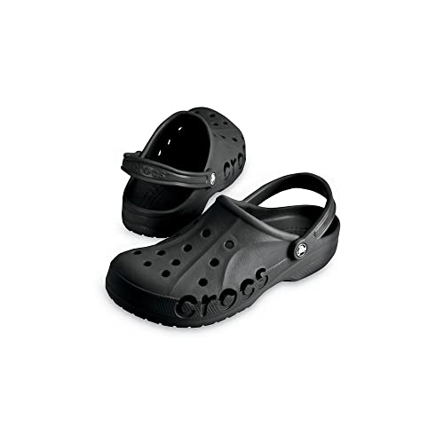 Image of CROC Men's Shoes Baya Pull On Casual Clogs, Black, Size 11.0