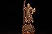 Statua Guan Gong 7"Chiny Lucky Guan Gong Statua Guanyu Brama Bóg Statua Bóg wojny Wood Carving Guan Gong Nóż Chiński feng shui guan yu statua