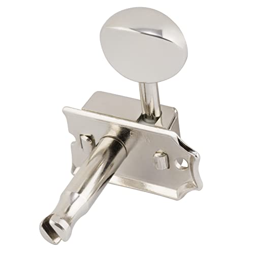 Fender Tuning Machine for Vintage-Style Stratocaster and Telecaster Guitars, 6 Pack, Chrome, Nickel - Image 2