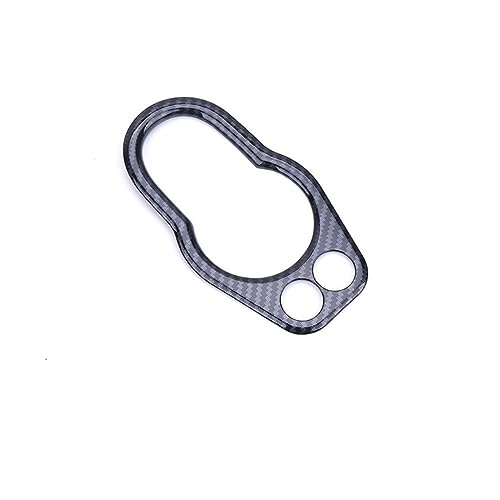 車内インテリア Compatible With Mini For Cooper For F55 車のインテリア ABS カーボンファイバー装飾ハウジングカバーケース空気出口ハンドルオートチューニングアクセサリー