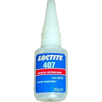 Loctite 407 Heavy Duty Thermal Resistant Gel 20 Gm (Pack of 1)