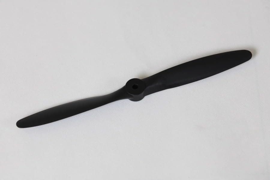 Aexit 2 Hélices RC Avion EP8043 - 203 X 109 Mm (8 X 4.3 Pouces) - Noir - Diamètre Arbre 3 Mm