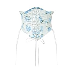 B Blue Print Corset Only