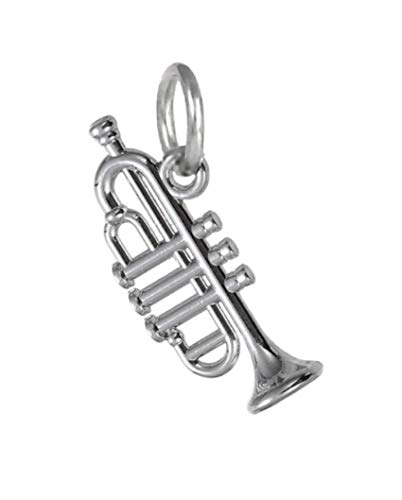 LaBenie Dangle Trumpet Music Charm Bead