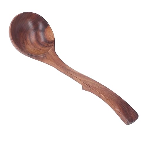 Wooden Ladle,Wooden Ladle for Cooking,Soup Spoon Ladle Wooden Serving Spoon Cooking Serving Ladle Kitchen Utensils for Home Hotel(A)