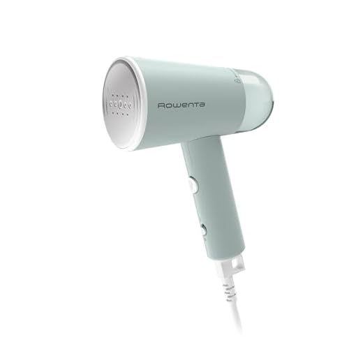 Compact Rowenta Mini Travel Steamer for Clothes