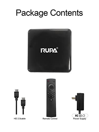 Rupa Mini Pc Box 8Gb Lpddr4X 64Gb Emcc, Octa-Core Low Power Consumption Processor (Up To 4.2Ghz), Gigabit Ethernet, 8K@60Hz, Wifi 6, Bt, Vesa For Office/Study/Home/Business Mini Desktop Computer #TOP6