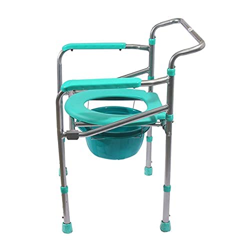 Loon Mobility Height Adjustable Chrome Folding Commode Chair 3in1