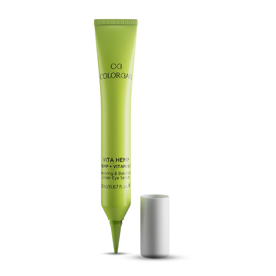 Colorbar Vita Hemp Restoring & Balancing Under Eye Serum | Vitamin C | Vitamin E | All Skin Tone | Hemp Seed Oil | Enriched with Backuchiol-image-42