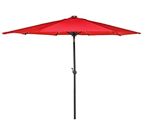 Gc Global Direct Red Waterproof Patio Outdoor Umbrella Cover Bag Umbrella Covers Patio Lawn Garden