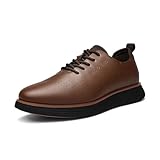Bruno Marc Men's MaxFlex Fashion Dress Sneakers Oxfords Classic Casual Shoes,Size 9.5,Brown,SBOX2318M,Size 9.5,Brown,SBOX2318M