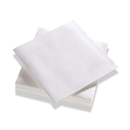 Lot de 400 serviettes soit 8 Paquets de 50 Serviettes voie sèche FSC® - 40x40cm Surlys