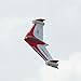 XFLY-MODEL Eagle Twin 40mm EDF Flying Wing with Gyro RC Airplane RC Racing Aircraft PNP (Transmitter, Receiver or Battery not Included) (Red)