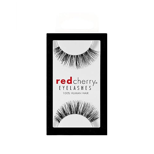 (415) - RED CHERRY 100% HUMAN HAIR EYELASHES 415