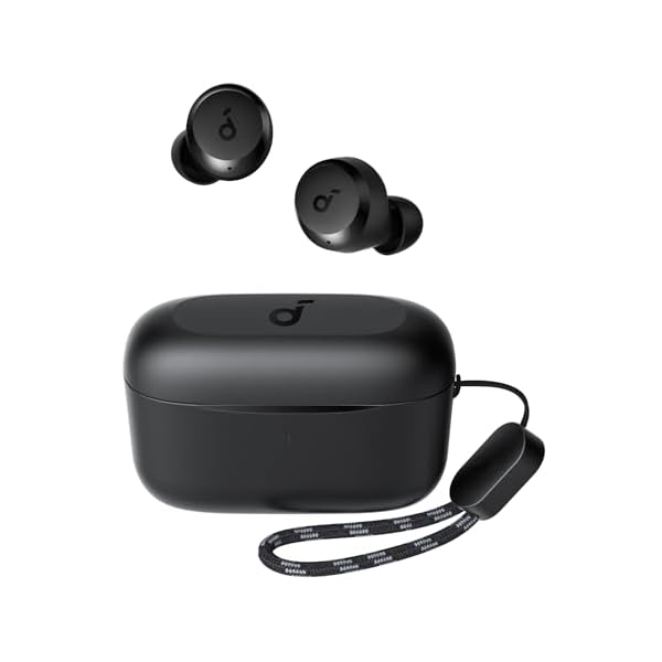 Soundcore by Anker A20i True Wireless Earbuds, Bluetooth 5.3, App, Customized Sound, 28H Long Playtime, Water-Resistant, 2 Mics for AI Clear Calls, Single Earbud Mode