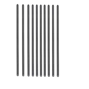 GOONSDS 99,99% Grafietelektrode Cilinderstaaf – Voor Smelten Gieten Raffinage Goud Zilver Koper Roerstaaf Stok 10St…