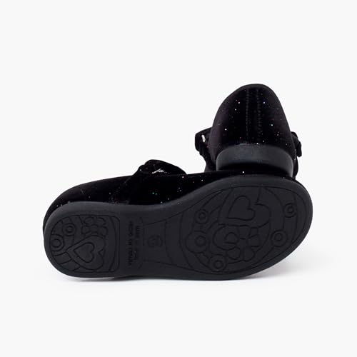 Shiny Velvet Mary Janes Girls Button3