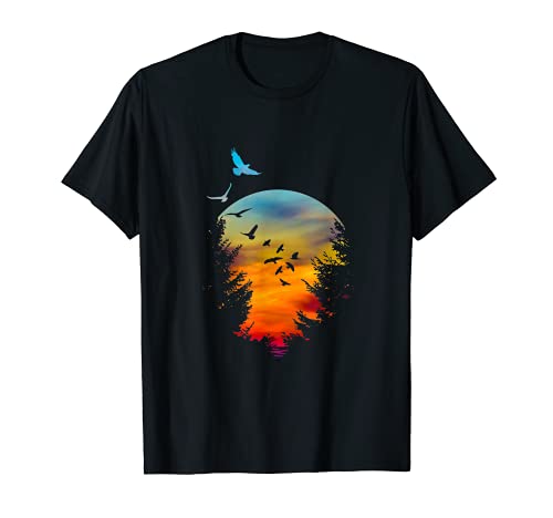 Retro Vintage Sun Valley Idaho Sunset Lovers Camiseta