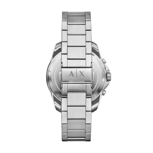 Image of Armani Exchange A|X Dive-Inspired Stainless Steel Watch for Men