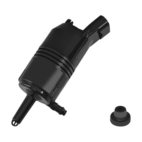ESWW Windshield Washer Pump Front Windshield Wiper Washer Fluid Pump Replacement with Grommet OEM#385-232316A 89025062 8-6710 22127652 for Chevy GMC Buick Pontiac Oldsmobile Isuzu Cadillac Trucks