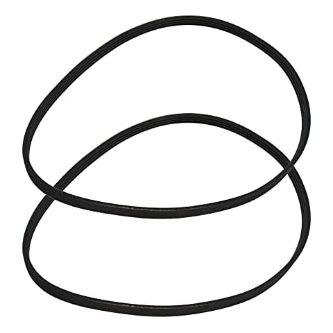 2 Pcs 4PJ 610 Drive Belt Rubber Synchronous Belt Compatible with Metabo/Electra Beckum BAS 315 316 317 Bandsaw 7233190017 Cover